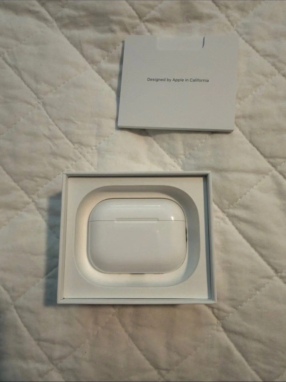 Apple White AirPods Pro 3rd gen with Charging Case and Box